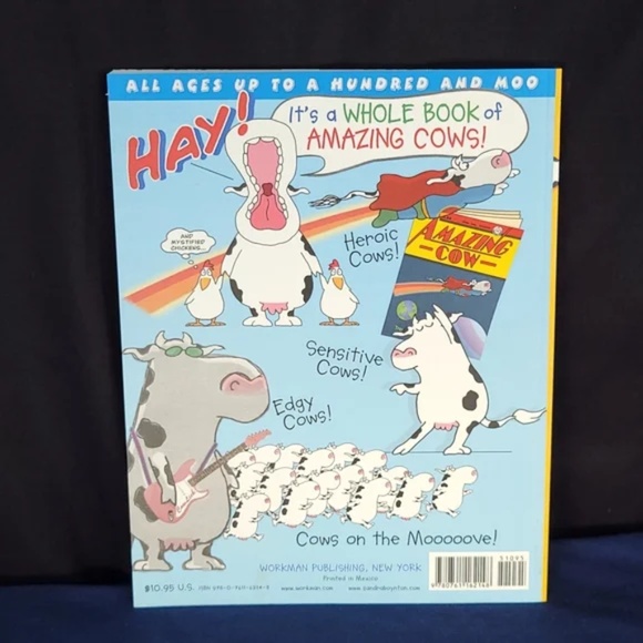 3/$25 Sandra Boynton's Amazing Cows: Udder Absurdity for Children - Picture 3 of 8